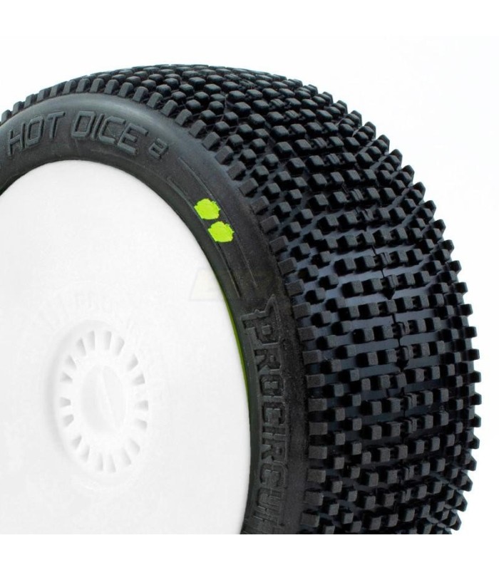 Hot dices v2 buggy S2 (soft) pegada blanco (2) - E1rc.com