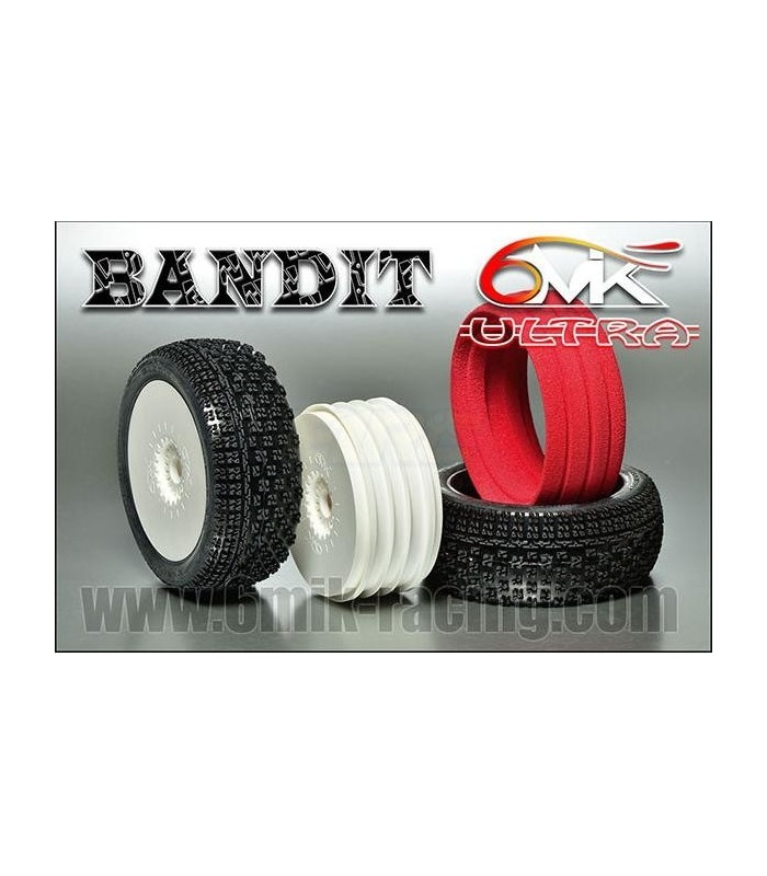 Bandit 0/18 rueda+insert+llanta SIN pegar - E1rc.com