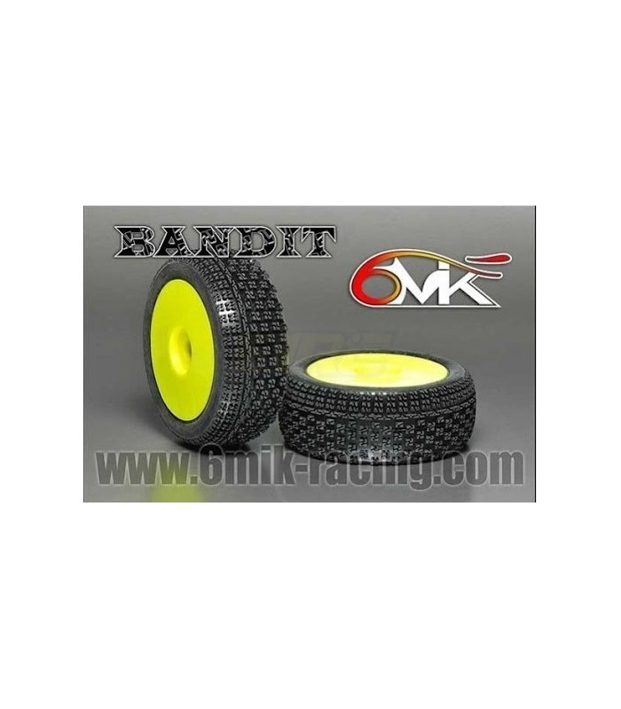 Bandit verde pegadas en llanta amarilla - E1rc.com