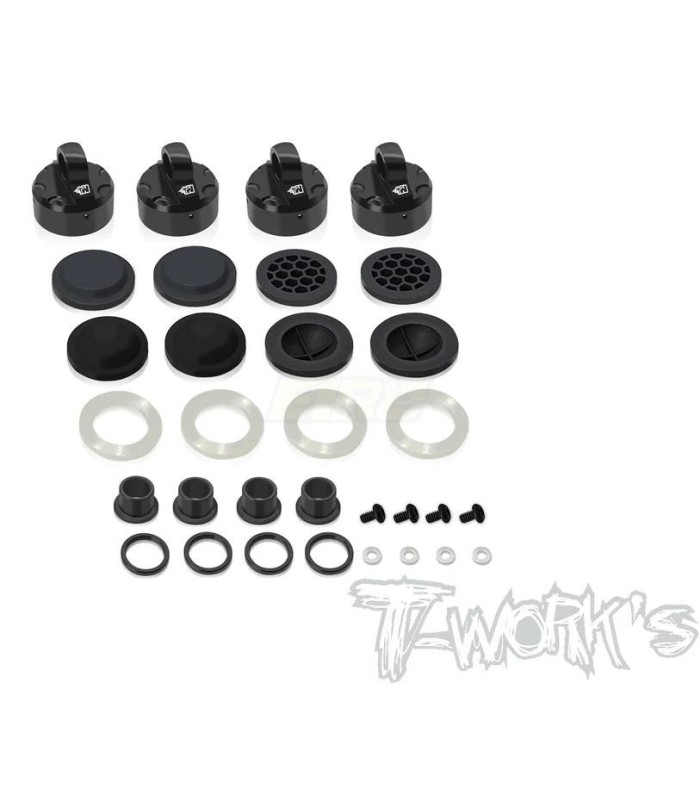 Tapon amortiguador aluminio Tekno NB/EB48 2.2 (4u) - E1rc.com