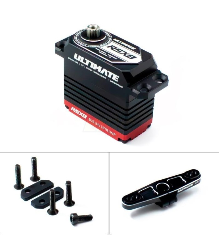 Servo Ultimate RSX8 37kg 0.075S + horn ur1814-25 - E1rc.com