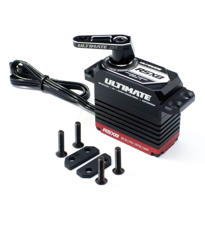 Servo ultimate RSX8 37kg 0.075S + horn UR1811-25 - E1rc.com