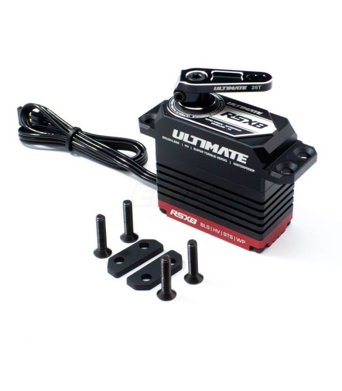Servo ultimate RSX8 37kg 0.075S + horn UR1813-25 - E1rc.com