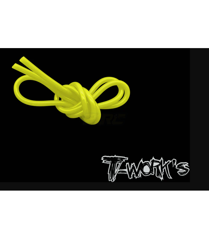 Tubo de macarron amarillo fluor (1m) t-works - E1rc.com