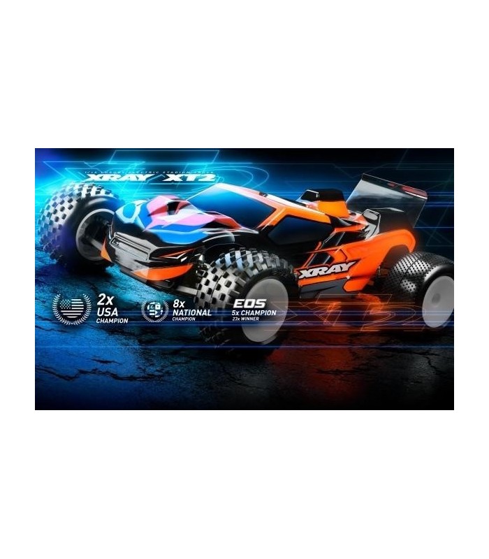 Xray XT2 2024 1/10 stadium truck carpet electrico - E1rc.com