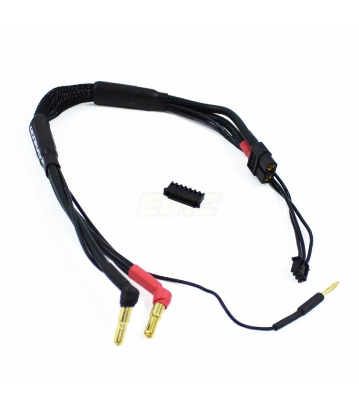 Cable carga 2S 3cm conector xt60-4/5mm - E1rc.com