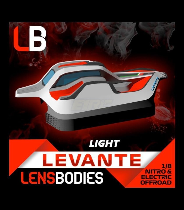 Carroceria levante light 1/8 offroad lensbodies - E1rc.com