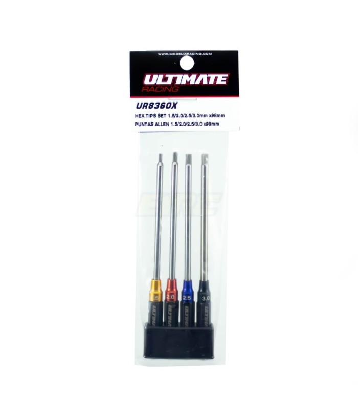 SET PUNTAS ALLEN POWER TOOL 98mm (1.5/2.0/2.5/3.0) - E1rc.com