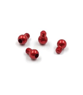 Alu Anti-Roll Bar Ball - RED Xpress  4 pcs 