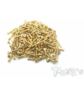 Tornilleria Asso B74 144pcs y caja T-works