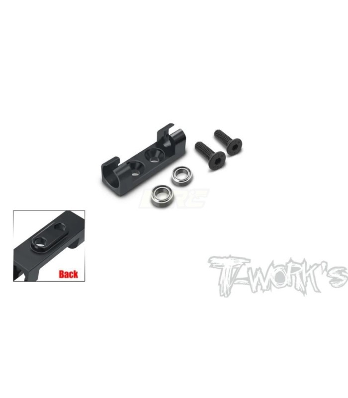 Alum.Rear Antiroll Bar Mount With Bearing ( B7) - E1rc.com