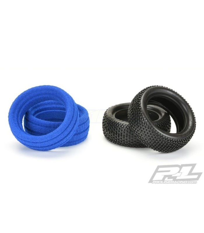 Proline 'Blockade' 2.2 M3 1/10 off road buggy 4WD front tyres - E1rc.com