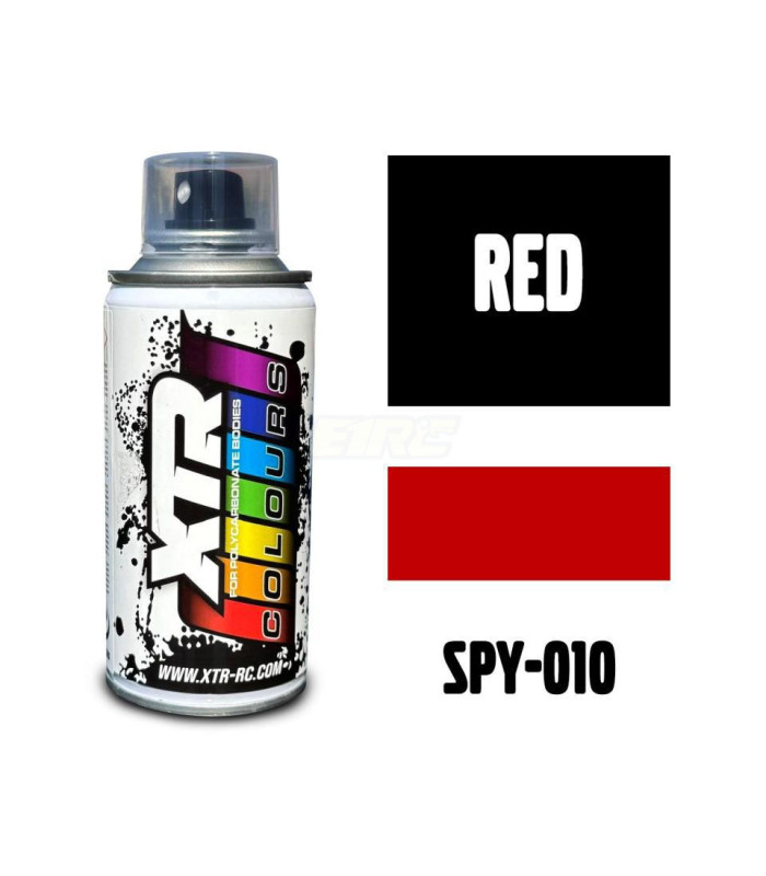 Pintura rojo rojo spray 150ml XTR - E1rc.com