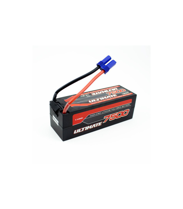 Bateria ultimate 7500mAh 120C graphene con conector EC5 - E1rc.com