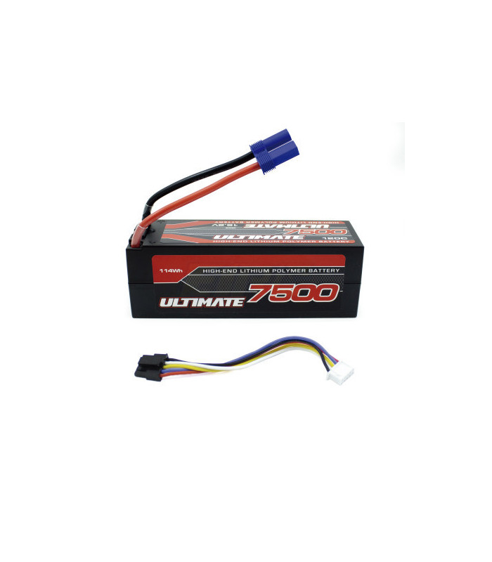 Ultimate 7500mAh 120C graphene battery with EC5 connector - E1rc.com