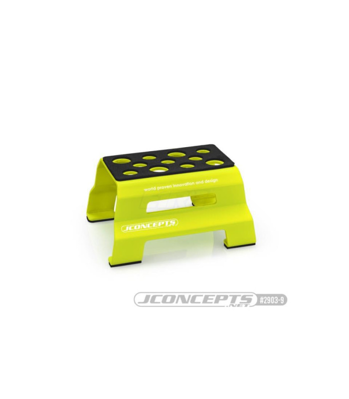 Metal stand Jconcepts yellow - E1rc.com