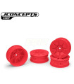 Llanta jconcepts ancha Pioneer rosa retro 2wd