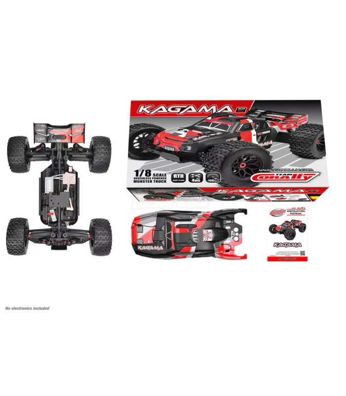 Kagama XP 6S RTR azul brushless power 6S - E1rc.com