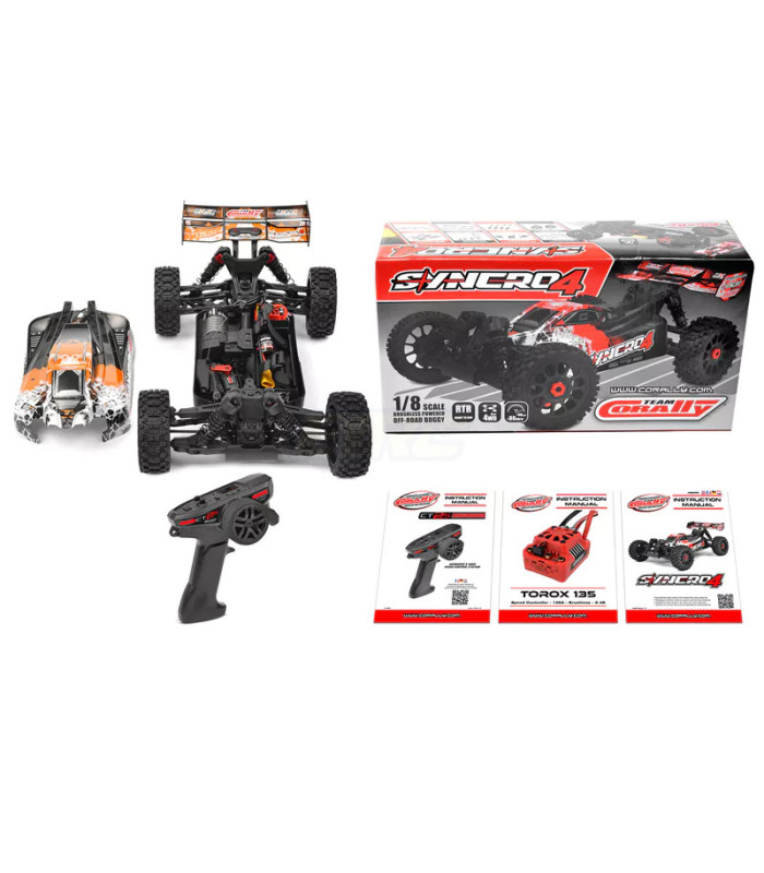 Syncro-4 RTR naranja brushless power - E1rc.com