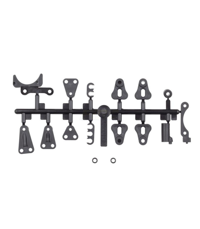 Soporte de bateria y ventilador Asso B84 - E1rc.com