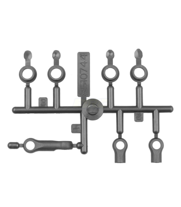 Asso B84 Steering Links And Pivot Ball Sockets - E1rc.com