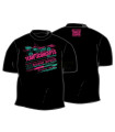 Camiseta retro rosa talla M