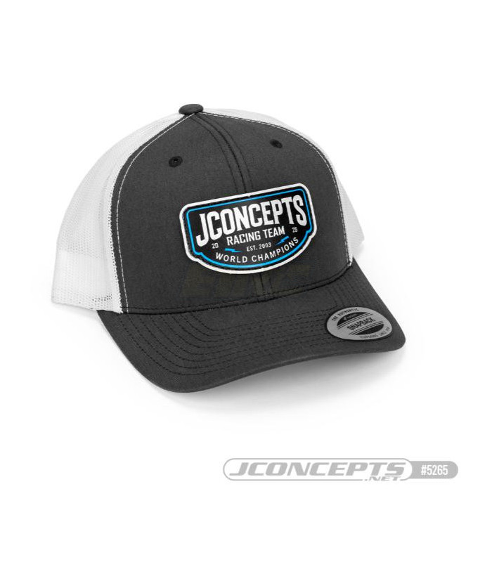 Gorra Jconcepts blanca y gris - E1rc.com