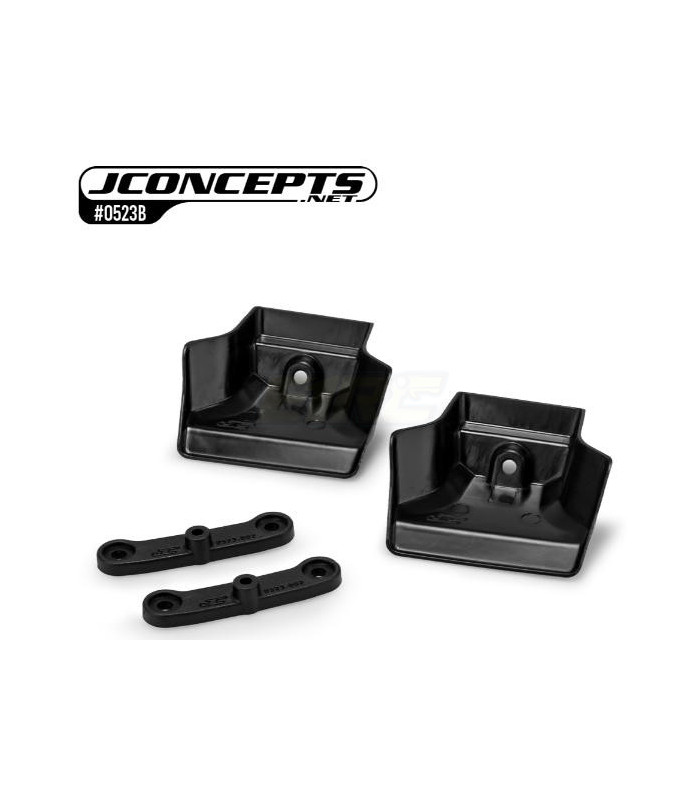 Aleron del JC con adaptador Xray XB8/E negro (2U) - E1rc.com