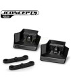 Aleron del JC con adaptador Xray XB8/E negro (2U)