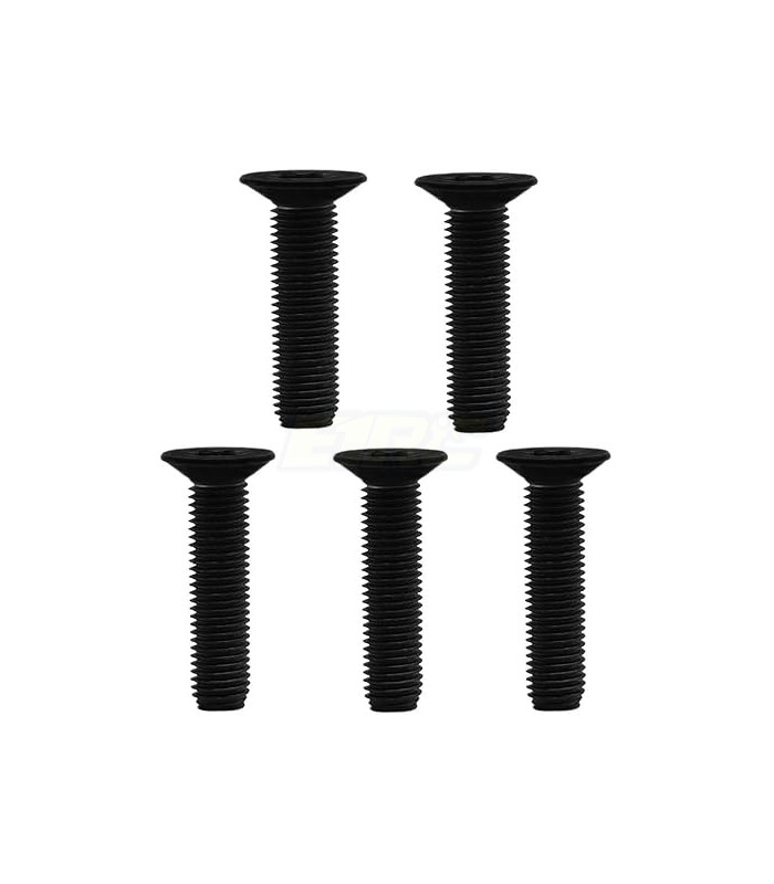 Tornillos elite M3x25 avellanado (10ud) - E1rc.com