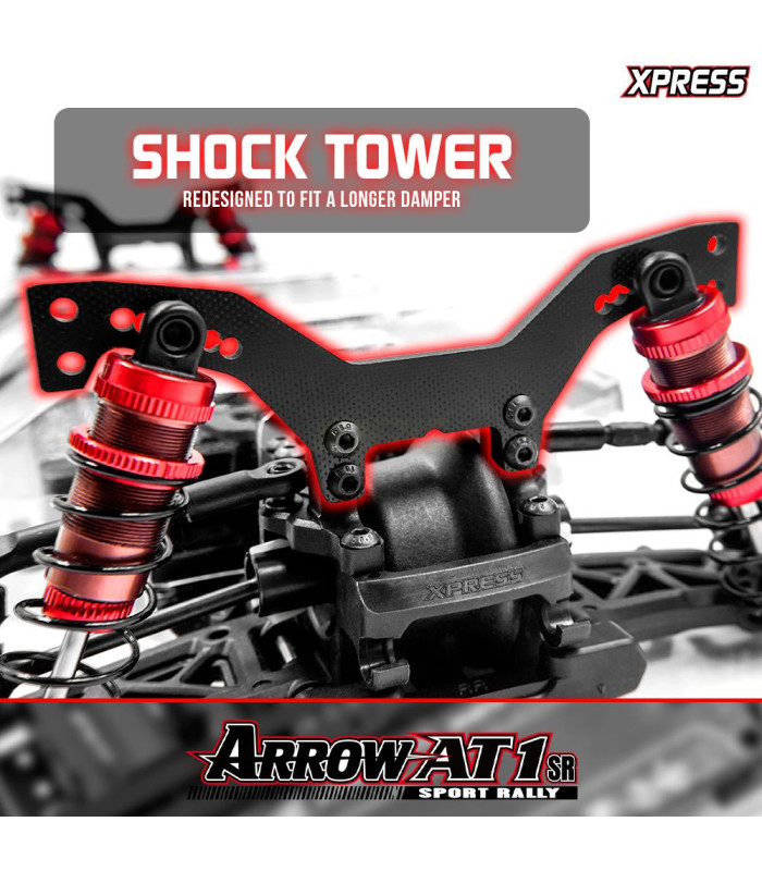 Xpress Arrow AT1SR 1/10 rally car - E1rc.com