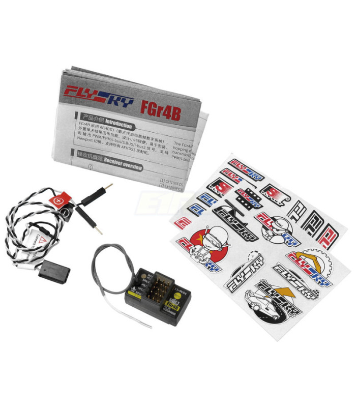 Receptor Flysky FGR4B (4CH AFHDS 3A) - E1rc.com