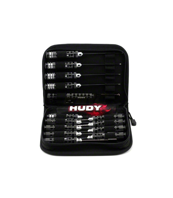 Kit de herramienta para coches pista electricos + bolsa de transporte - E1rc.com