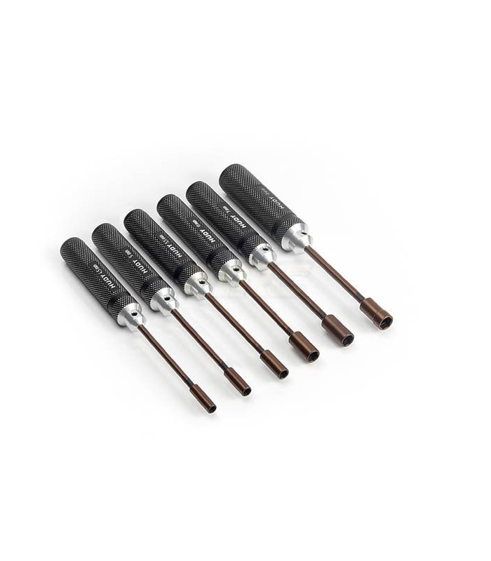 Metric socket wrench set - 6 pieces - E1rc.com