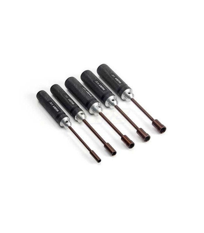 Kit llaves de tubo pulgadas - 5 piezas - E1rc.com