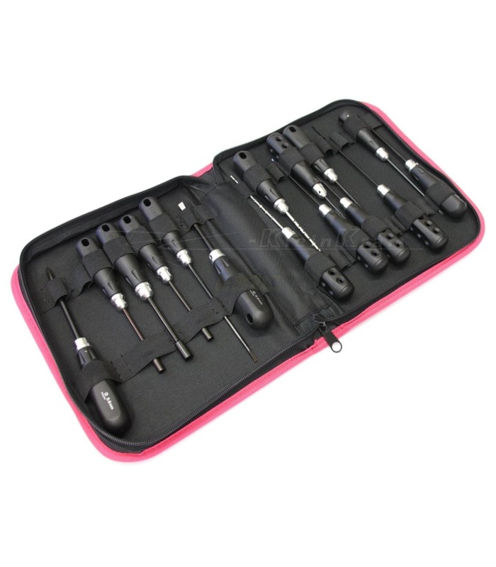 Kit de herramientas + bolsa de transporte para todas las categorias - E1rc.com