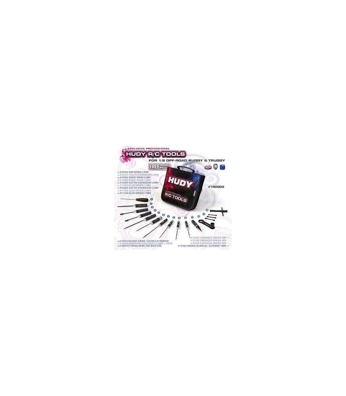 Kit de herramienta + bolsa de transporte 1/8 off road - E1rc.com