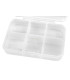 Caja organizadora XTR 6huecos 91x66x21mm - E1rc.com