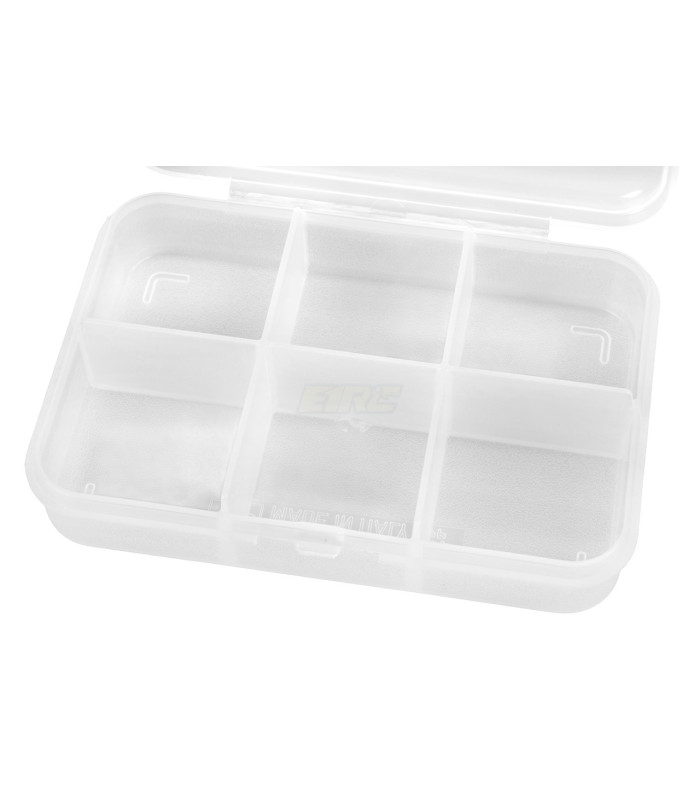 Caja organizadora XTR 6huecos 91x66x21mm - E1rc.com