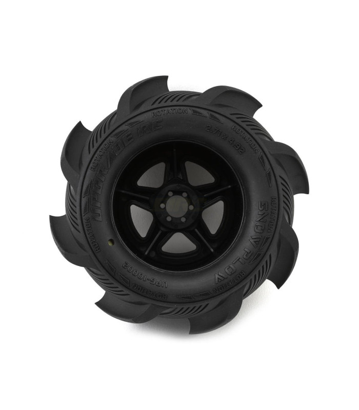 UpGrade Snow Plow 2.8" Pre-Mounted Sand/Snow Tires - E1rc.com