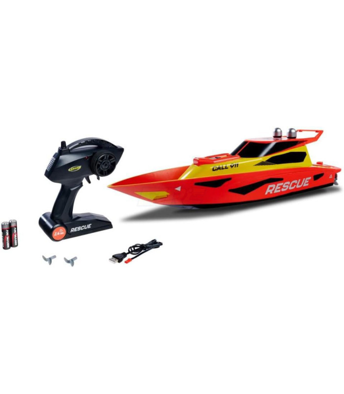 Lancha Rescue Carson teledirigida 2.4G RTR - E1rc.com