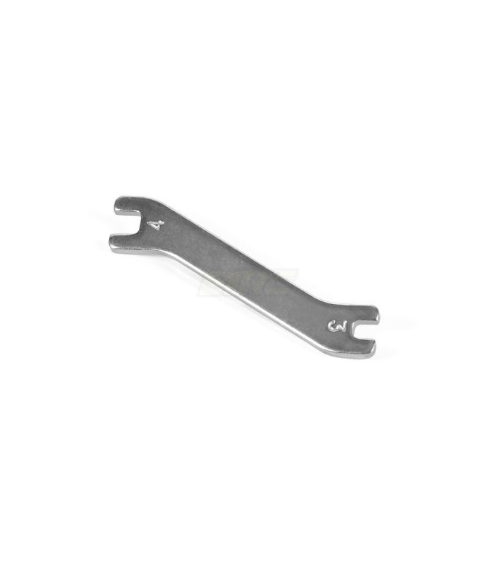 Llave turnbuckle hudy doble 3-4mm - E1rc.com