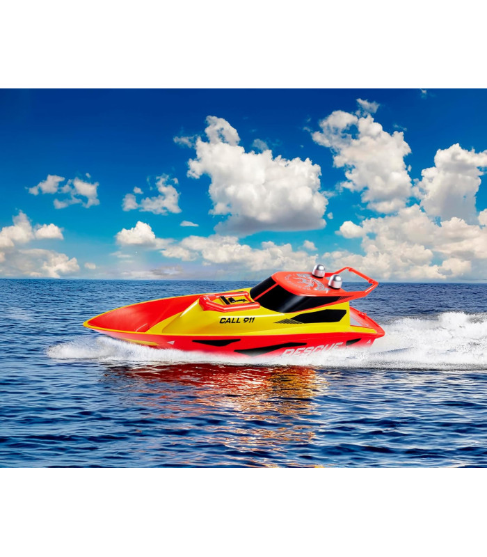 Lancha Rescue Carson teledirigida 2.4G RTR - E1rc.com