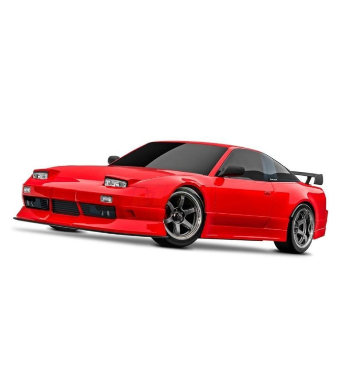 Traxxas Nissan 240SX rojo 1/10 drift RTR - E1rc.com