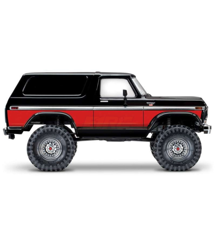 Ford Bronco crawler 1/10 RTR rojo y negro - E1rc.com