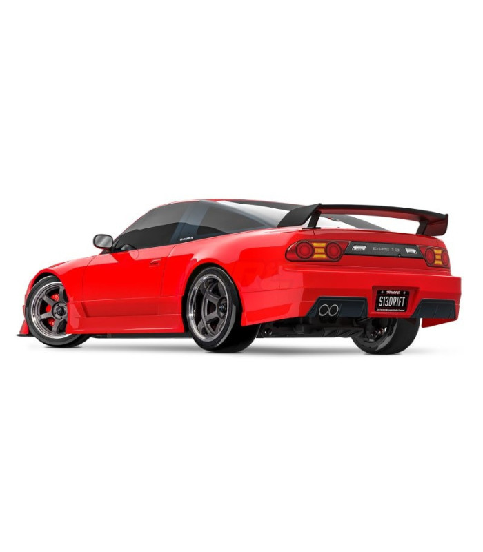 Traxxas Nissan 240SX rojo 1/10 drift RTR - E1rc.com
