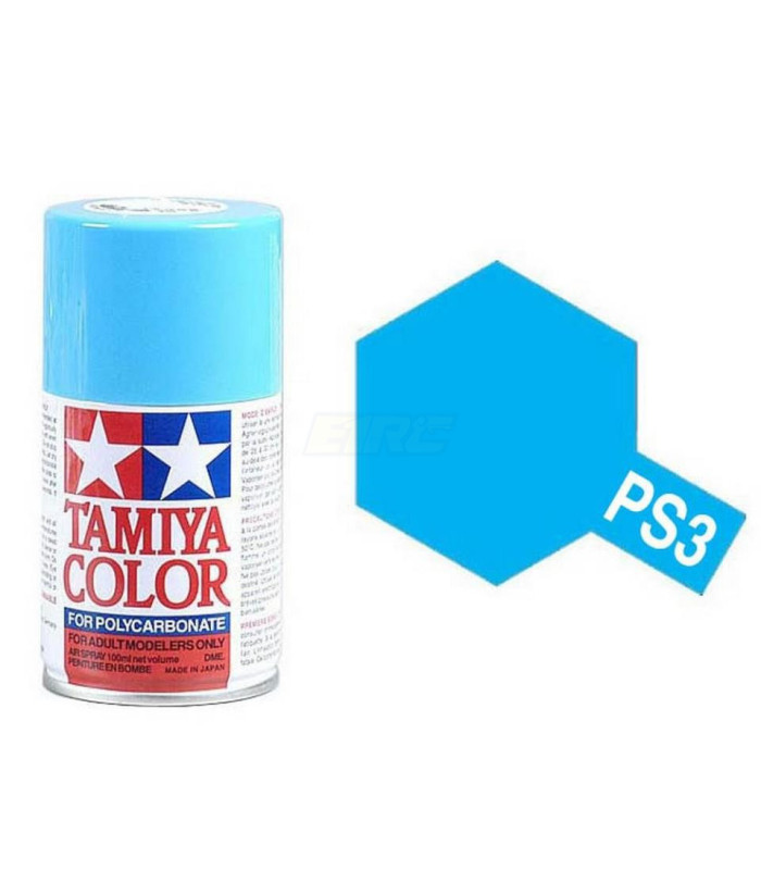 Pintura TAMIYA azul PS-3 spray color azul - E1rc.com