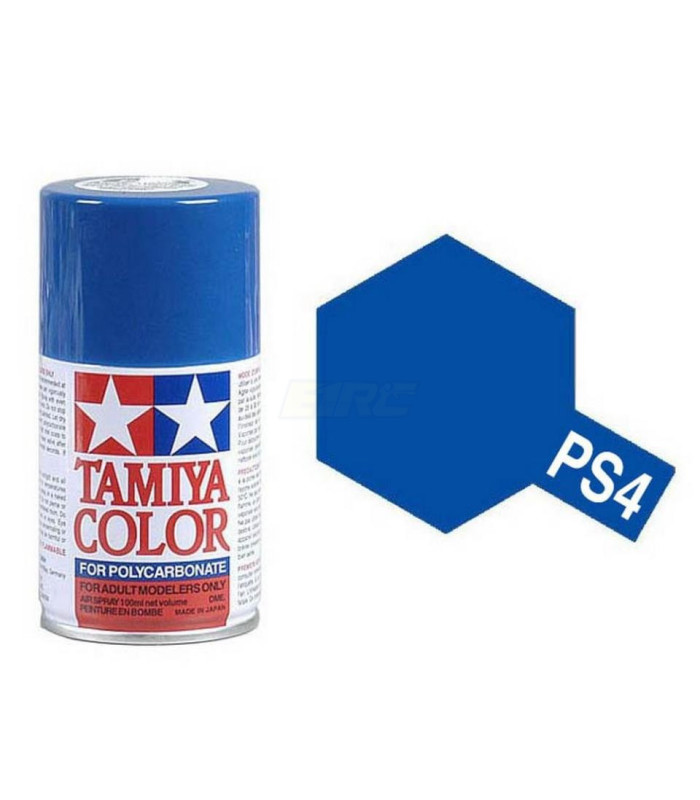 Pintura TAMIYA azul oscuro PS-4 spray color azul oscuro - E1rc.com