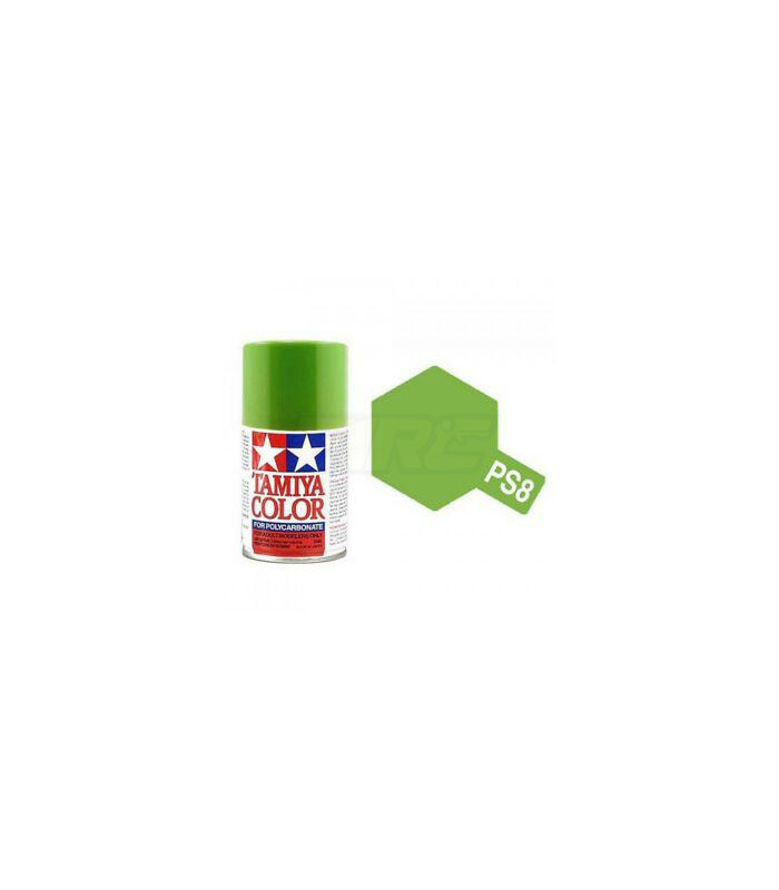 Pintura TAMIYA verde PS-8 spray color verde - E1rc.com