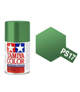 Pintura TAMIYA spray metallic green PS-17